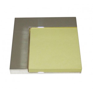 Silver Post it Holder